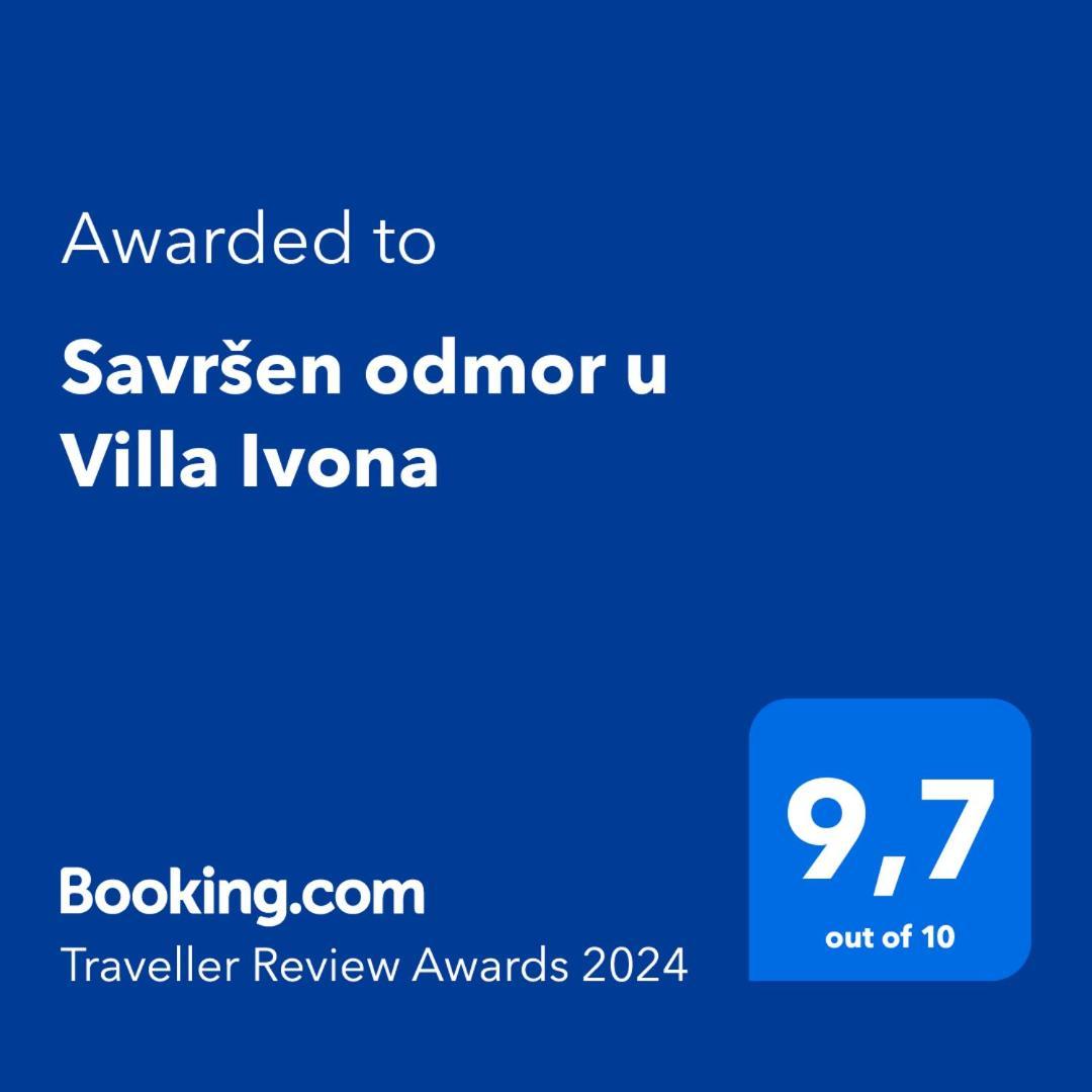 Savrsen Odmor U Villa Ivona زادار المظهر الخارجي الصورة